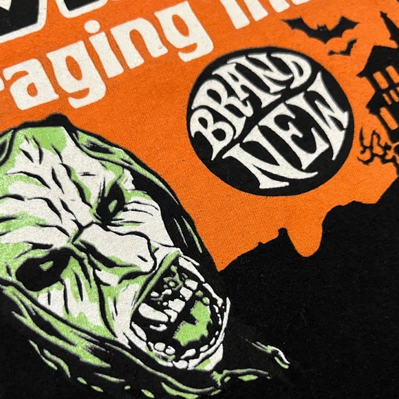 🎸 '19 Brand New Band Devil & God Raging Album 2006 Reprint Orange Ghoul Black T - Picture 10 of 13